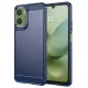Techsuit - Carbon szilikon tok - Motorola Moto G06 / Moto G06 Power - Kék
