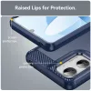 Techsuit - Carbon szilikon tok - Motorola Moto G06 / Moto G06 Power - Kék