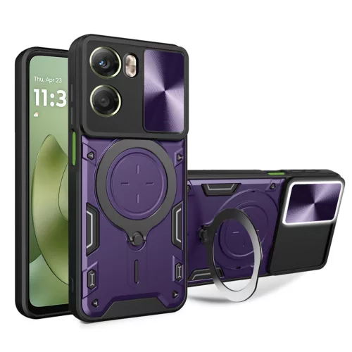 Techsuit - CamGuard Pro tok ütésálló tok - Motorola Moto G06 - Lila