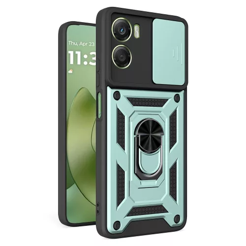 Techsuit - CamShield ütésálló tok - Motorola Moto G06 - Zöld