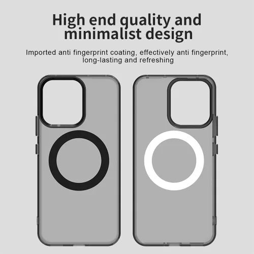 Techsuit - CandyCase MagSafe tok - Oppo Reno 14 - Fekete