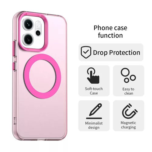 Techsuit - CandyCase MagSafe tok - Oppo Reno 14 - Rózsaszín