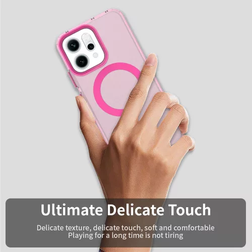 Techsuit - CandyCase MagSafe tok - Oppo Reno 14 - Rózsaszín