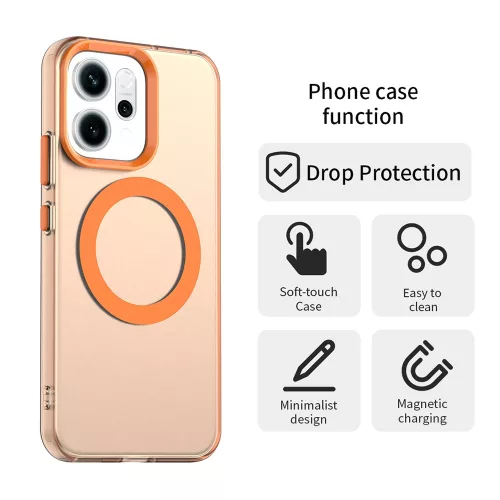 Techsuit - CandyCase MagSafe tok - Oppo Reno 14 - Narancssárga