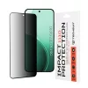 Techsuit - 111D Privacy betekintésgátló üvegfólia - Oppo Reno14 - Fekete