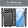 Techsuit - Carbon szilikon tok - Xiaomi Poco F8 Pro - Fekete