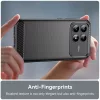 Techsuit - Carbon szilikon tok - Xiaomi Poco F8 Pro - Fekete