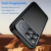 Techsuit - Carbon szilikon tok - Xiaomi Poco F8 Ultra - Fekete