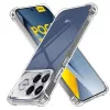Techsuit - Shockproof Átlátszó Ütésálló Szilikon tok - Xiaomi Poco F8 Ultra - Átlátszó