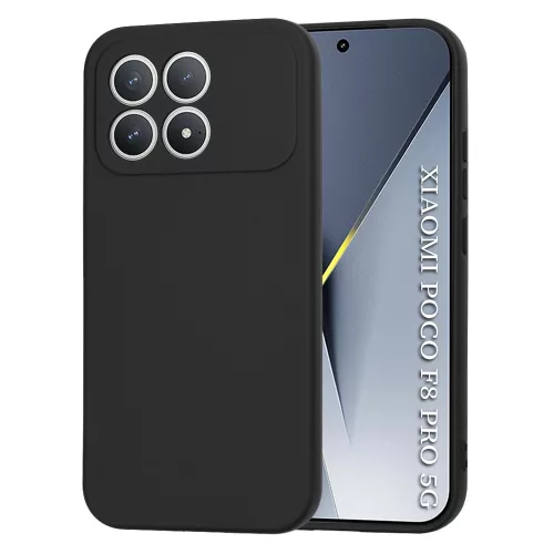 Techsuit - SoftFlex szilikon tok - Xiaomi Poco F8 Pro - Fekete