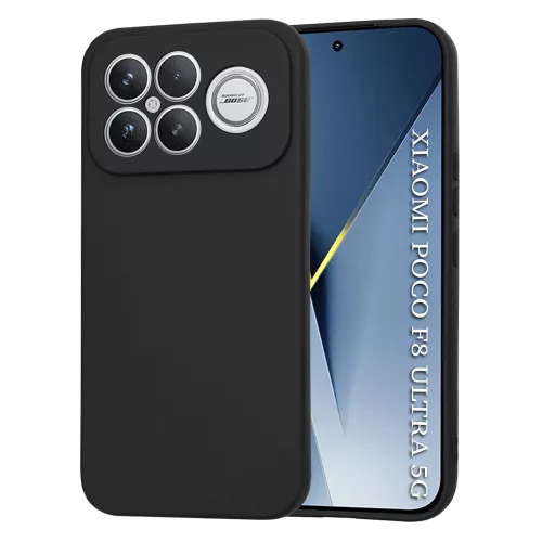 Techsuit - SoftFlex szilikon tok - Xiaomi Poco F8 Ultra - Fekete