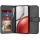 Techsuit - Diary Book kinyitható tok - Honor Magic8 Lite - Fekete