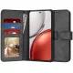 Techsuit - Diary Book kinyitható tok - Honor Magic8 Lite - Fekete