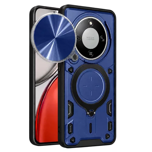 Techsuit - CamGuard Pro tok ütésálló tok - Honor Magic8 Lite - Kék