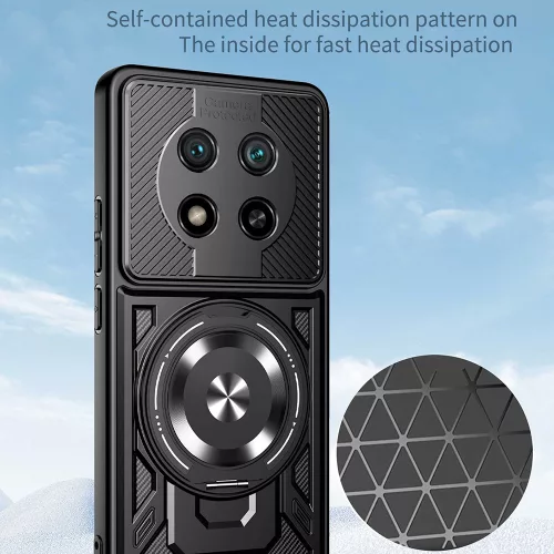 Techsuit - RuggedCam - Honor Magic8 Lite - Black