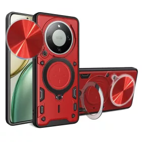   Techsuit - CamGuard Pro ütésálló tok - Honor Magic8 Lite - Piros