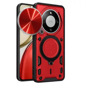   Techsuit - CamGuard Pro tok ütésálló tok - Honor Magic8 Lite - Piros