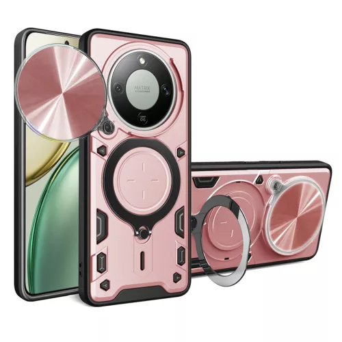 Techsuit - CamGuard Pro tok ütésálló tok - Honor Magic8 Lite - Rosegold