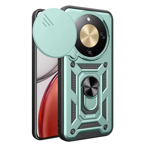 Techsuit - CamShield ütésálló tok - Honor Magic8 Lite - Zöld