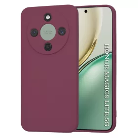   Techsuit - SoftFlex szilikon tok - Honor Magic8 Lite - Bordó