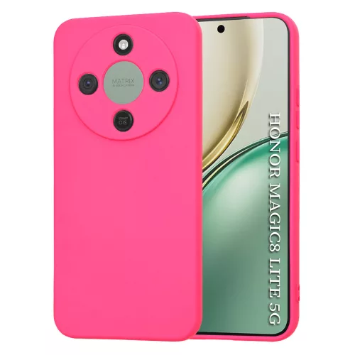 Techsuit - SoftFlex szilikon tok - Honor Magic8 Lite - Pink