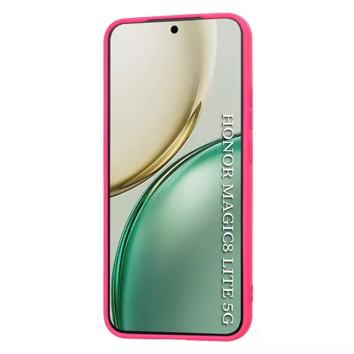 Techsuit - SoftFlex szilikon tok - Honor Magic8 Lite - Pink