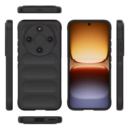 Techsuit - Magic Shield tok - Honor Magic8 Lite - Fekete