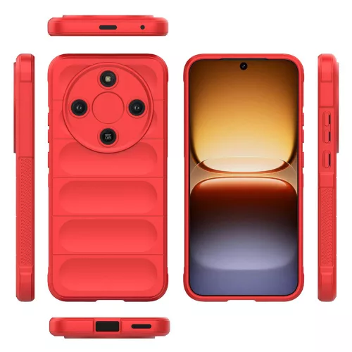 Techsuit - Magic Shield tok - Honor Magic8 Lite - Piros