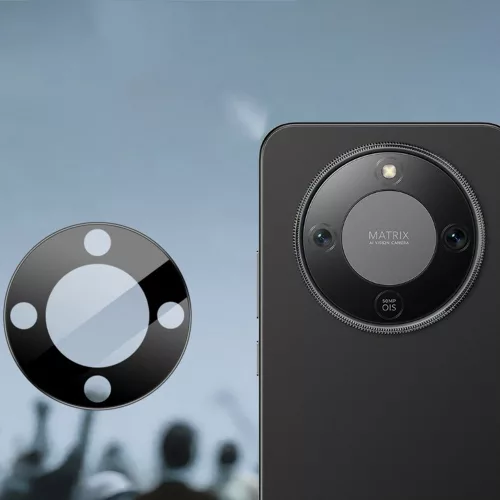 Techsuit - Full Camera - Kameravédő üvegfólia - Honor Magic 8 Lite - Fekete