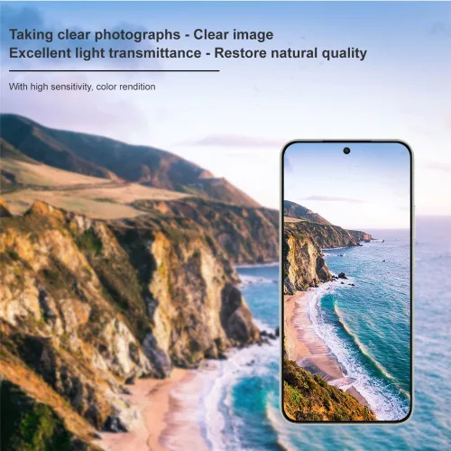 Techsuit - Full Camera - Kameravédő üvegfólia - Honor Magic 8 Lite - Fekete