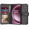 Techsuit - Diary Book kinyitható tok - OnePlus 15 - Fekete
