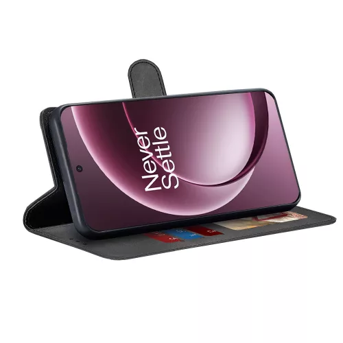 Techsuit - Diary Book kinyitható tok - OnePlus 15 - Fekete