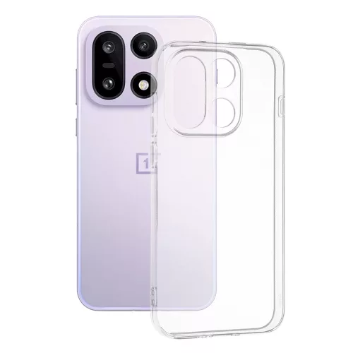 Techsuit - Clear Silicone - OnePlus 15 - Átlátszó tok
