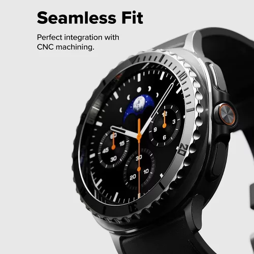 Ringke - Premium Bezel Styling - Samsung Galaxy Watch8 Classic - Black (GW8C-46-96)