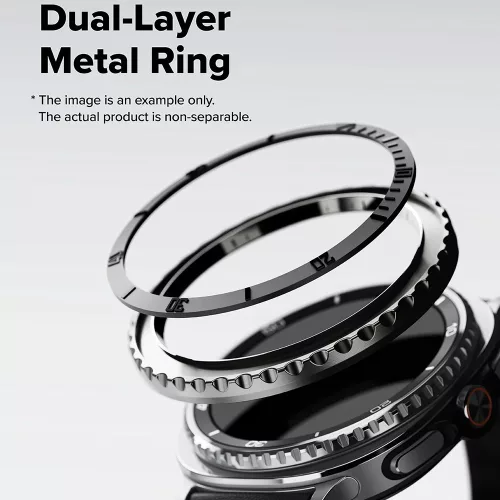 Ringke - Premium Bezel Styling - Samsung Galaxy Watch8 Classic - Black (GW8C-46-96)