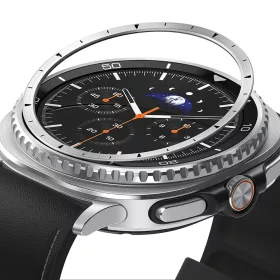   Ringke - Inner Bezel Styling - Samsung Galaxy Watch8 Classic - Silver (GW8C-46-IN-01)
