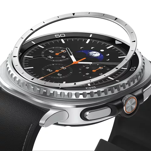 Ringke - Inner Bezel Styling - Samsung Galaxy Watch8 Classic - Silver (GW8C-46-IN-01)
