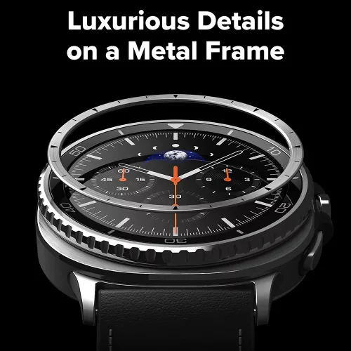 Ringke - Inner Bezel Styling - Samsung Galaxy Watch8 Classic - Silver (GW8C-46-IN-01)