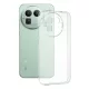 Techsuit - Clear Silicone tok (Kerek kamerakivágás)  - Realme GT 8 Pro - Átlátszó