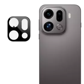 Techsuit - Full Camera Glass - Oppo Find X9 Pro - Black