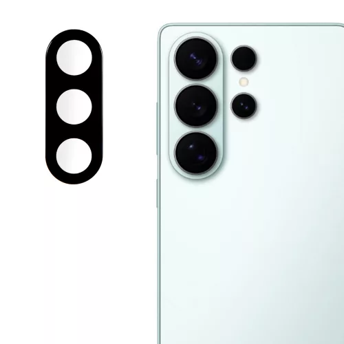 Techsuit - Full Camera - Kameravédő üvegfólia - Samsung Galaxy S26 Ultra - Fekete