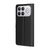 Techsuit - Leather Folio kinyitható tok - Xiaomi Poco F8 Ultra - Fekete