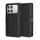 Techsuit - Leather Folio kinyitható tok - Xiaomi Poco F8 Pro - Fekete