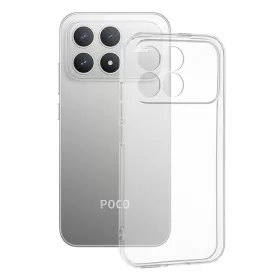   Techsuit - Clear Silicone tok - Xiaomi Poco F8 Pro - Átlátszó