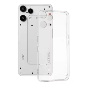   Techsuit - Clear Silicone tok - Nothing Phone (3a) Lite - Átlátszó