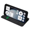 Techsuit - Magskin Book kinyitható tok - Nothing Phone (3a) Lite - Fekete