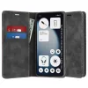 Techsuit - Confy Cover kinyitható tok - Nothing Phone (3a) Lite - Fekete