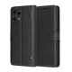Techsuit - Leather Folio kinyitható tok - Nothing Phone (3a) Lite - Fekete