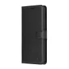 Techsuit - Leather Folio kinyitható tok - Nothing Phone (3a) Lite - Fekete