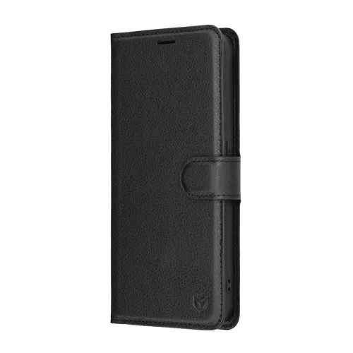Techsuit - Leather Folio kinyitható tok - Nothing Phone (3a) Lite - Fekete